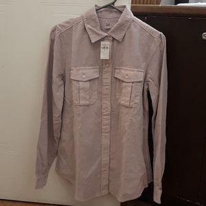 Corduroy lavender shirt